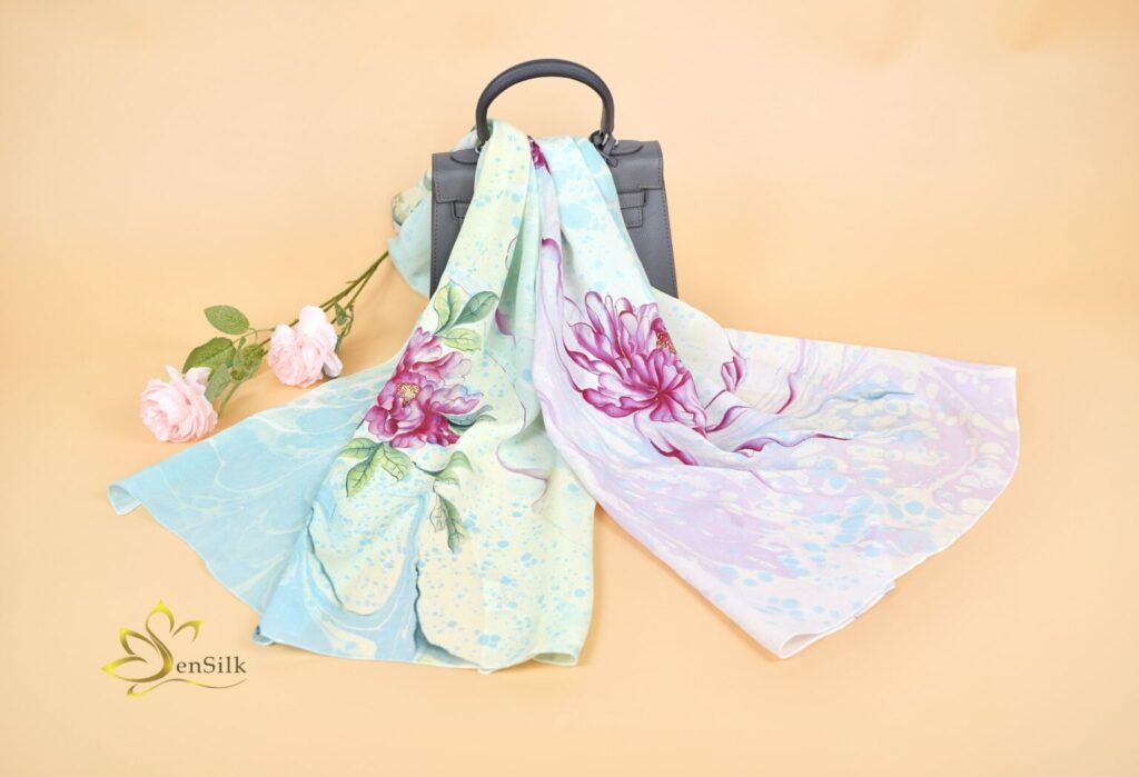 Khăn Lụa Tơ Tằm Cao Cấp