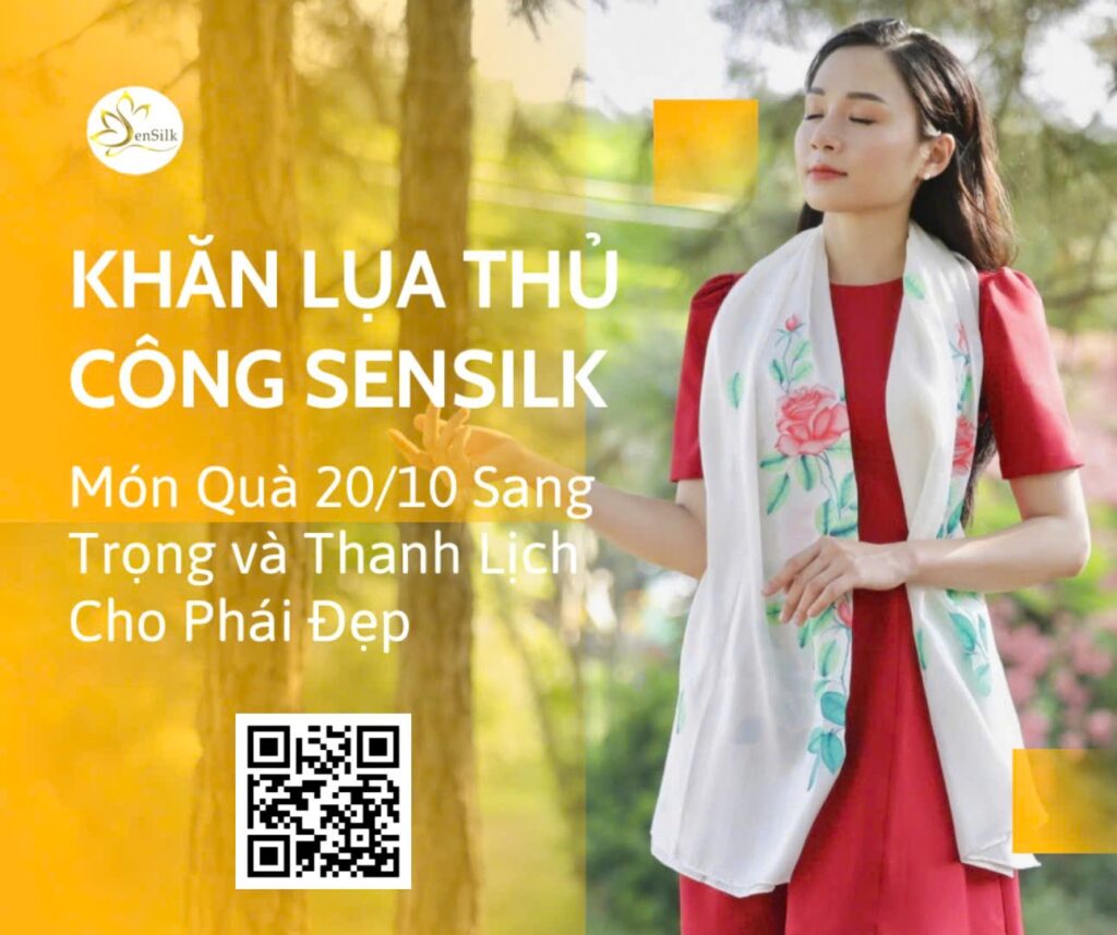 SenSilk | Khăn Lụa Tơ Tằm Cao Cấp