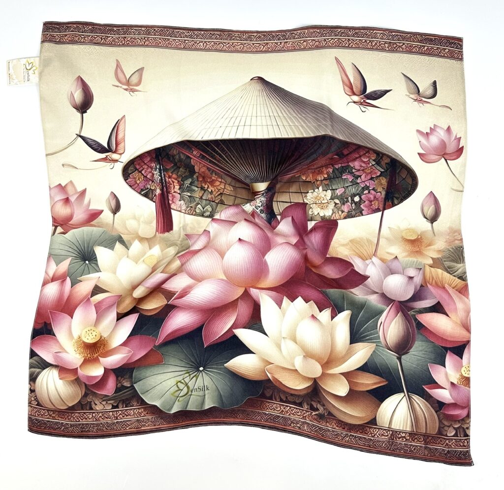 Khăn Lụa Tơ Tằm Cao Cấp
