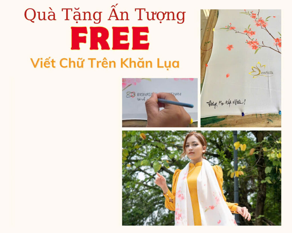 Khăn Lụa Tơ Tằm Cao Cấp