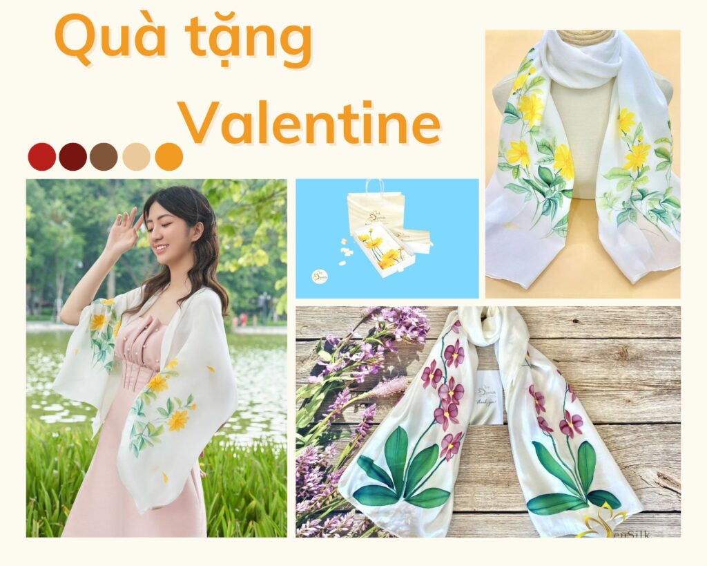 Khăn Lụa Tơ Tằm Cao Cấp