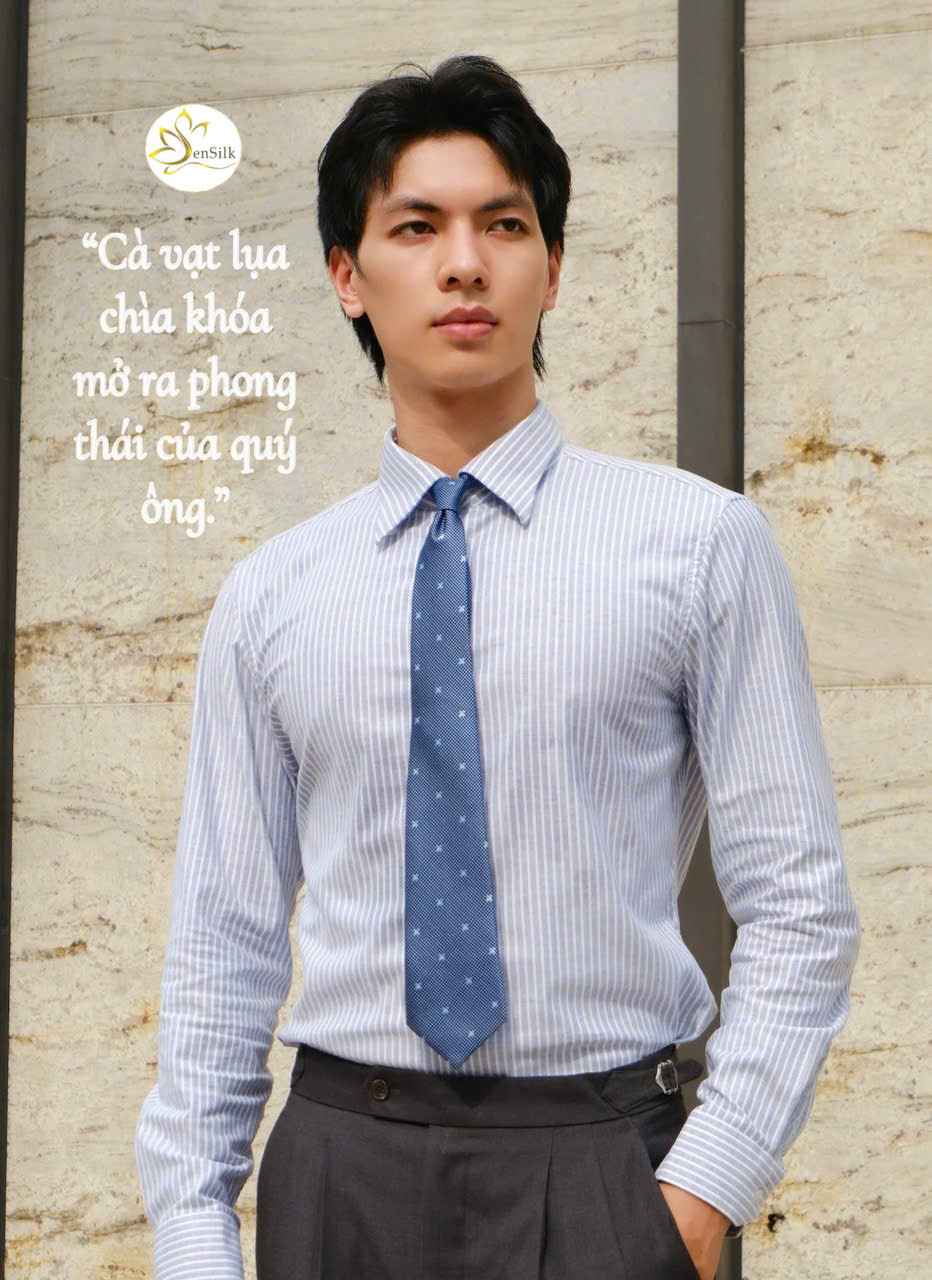 Cà Vạt Sen Silk CAVAT16 – Phụ Kiện Lịch Lãm, Quà Tặng Doanh Nghiệp Ý Nghĩa