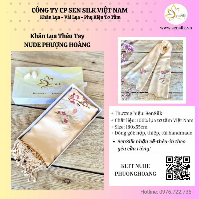 💖  HOA ĐÀO & PHƯỢNG HOÀNG – HƠI THỞ XUÂN TRÊN LỤA 💖