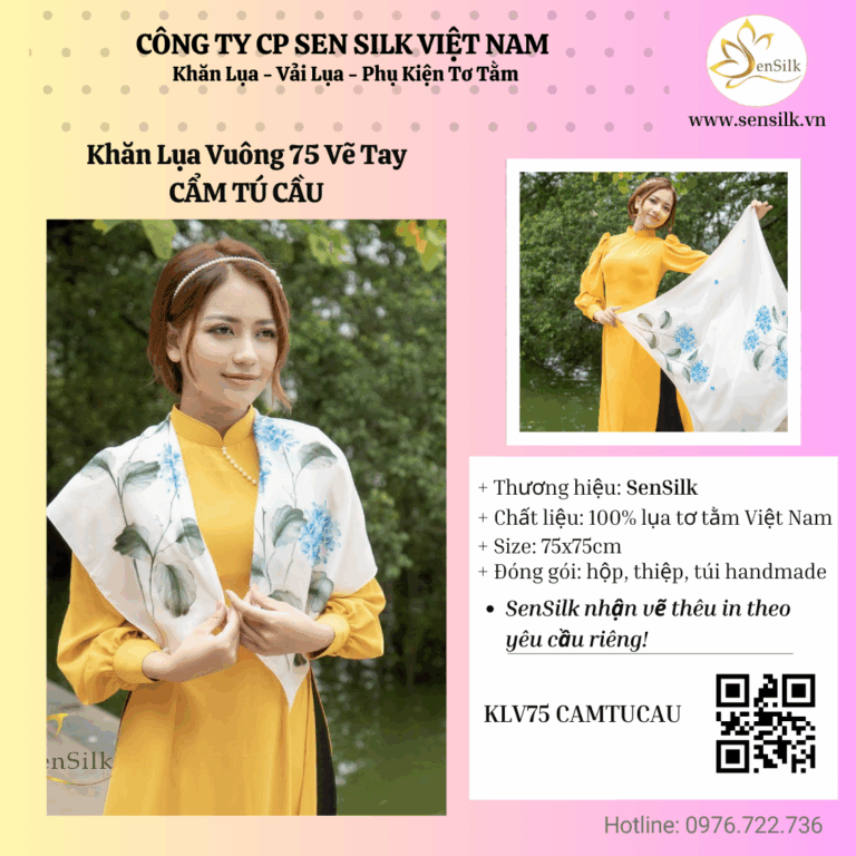 🌸 BÀI 3: NGHỆ THUẬT TRÊN LỤA – VẺ ĐẸP CỔ ĐIỂN 🌸