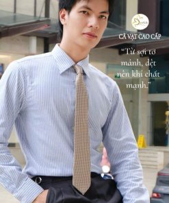Cà Vạt Nam Cao Cấp Lụa SenSilk – Quà Tặng Cho Quý Ông CAVAT04