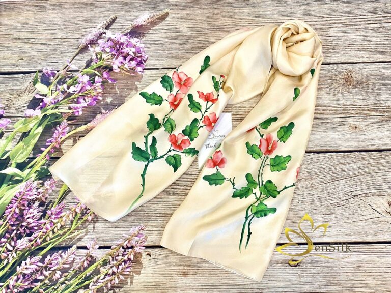 Khăn Lụa Màu Trung Tính – Món Quà Dễ Dùng, Dễ Gây Thiện Cảm 🎁🌿