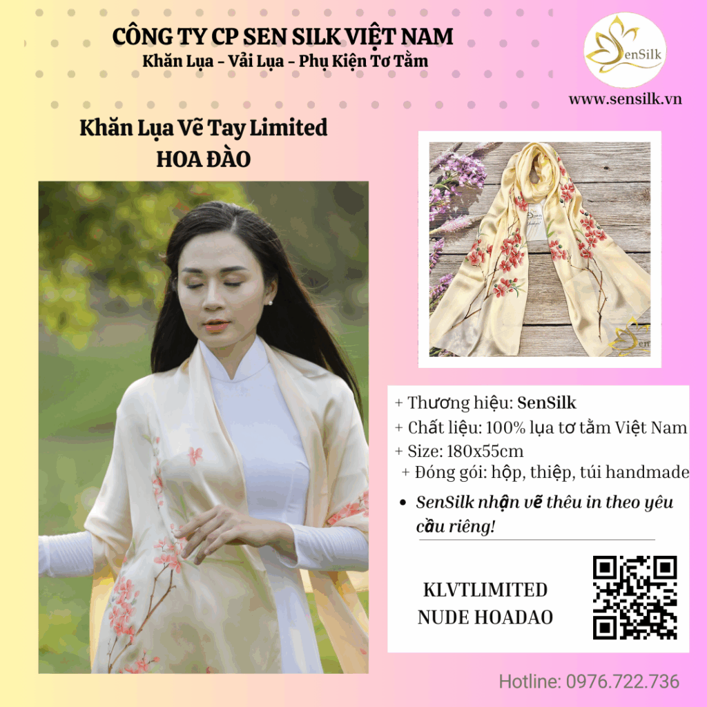Khăn Lụa Tơ Tằm Cao Cấp | SenSilk