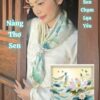 Khăn Lụa Vuông Nàng Thơ Sen 65x65cm – In 3D Lụa Tơ Tằm 100% Bảo Lộc | SenSilk