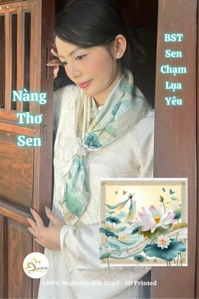 Khăn Lụa Tơ Tằm Cao Cấp
