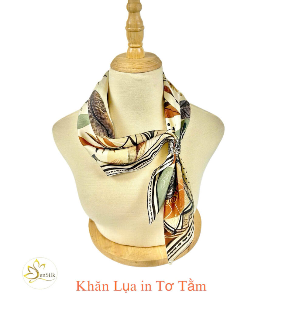 Khăn Lụa Tơ Tằm Cao Cấp