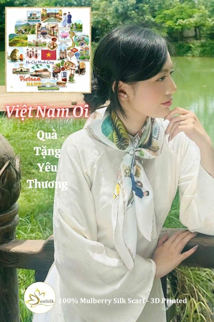 Khăn Lụa Tơ Tằm Cao Cấp