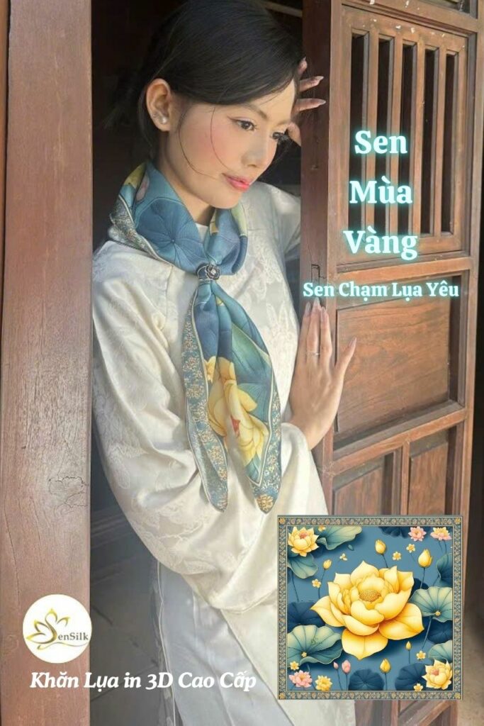 Khăn Lụa Tơ Tằm Cao Cấp