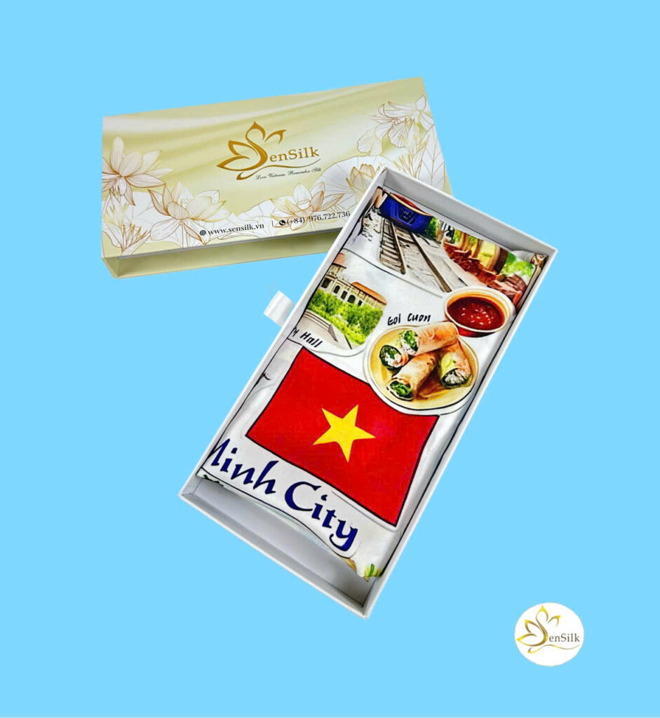 Khăn Lụa Tơ Tằm Cao Cấp