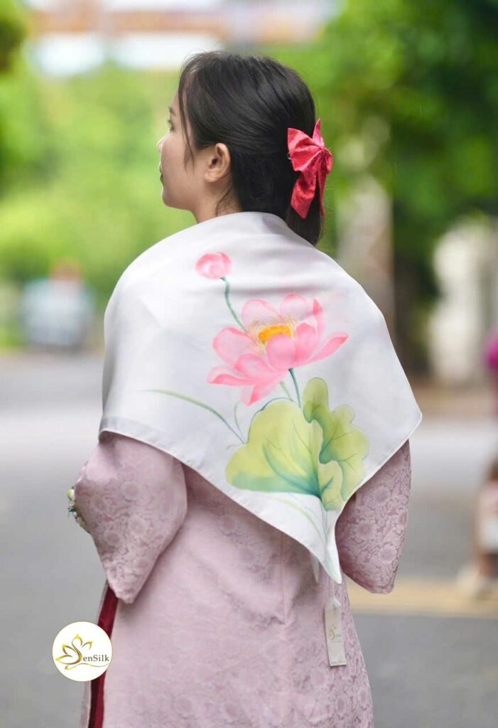 Khăn Lụa Tơ Tằm Cao Cấp