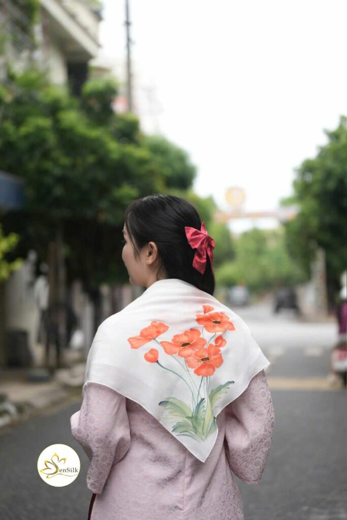 Khăn Lụa Tơ Tằm Cao Cấp