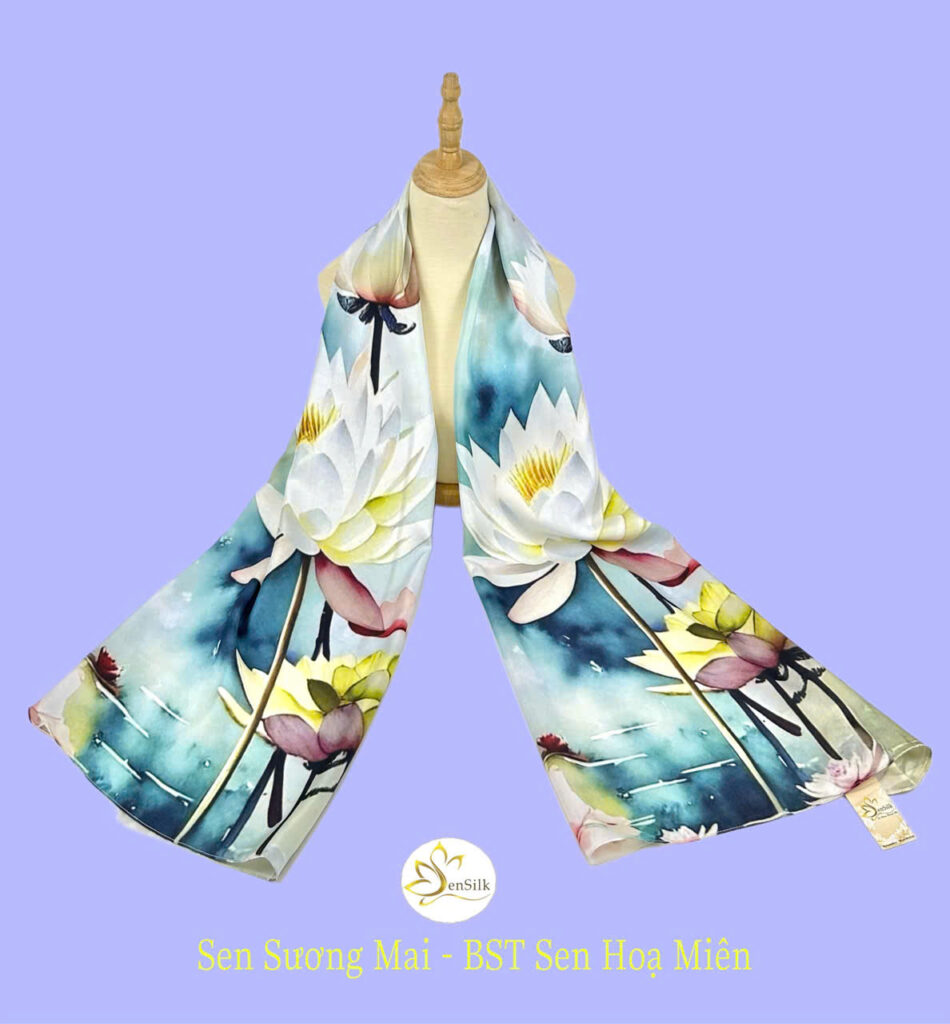 Khăn Lụa Tơ Tằm Cao Cấp