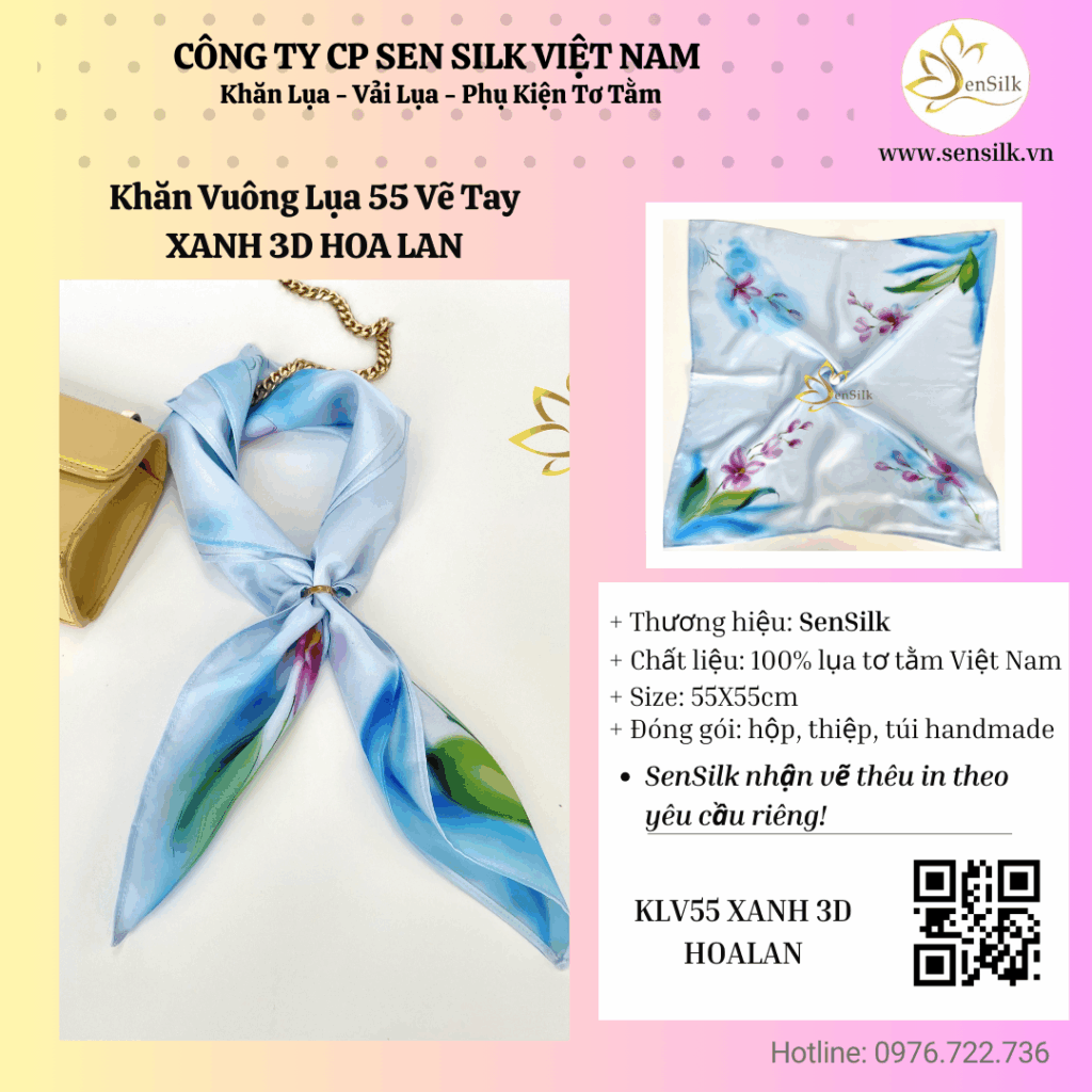 SenSilk | Khăn Lụa Tơ Tằm Cao Cấp