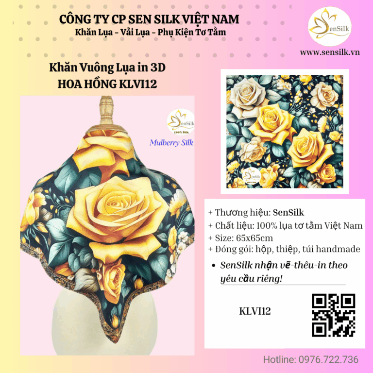 🌹 Hoa Hồng Trên Lụa – Cảm Ơn Từ Trái Tim