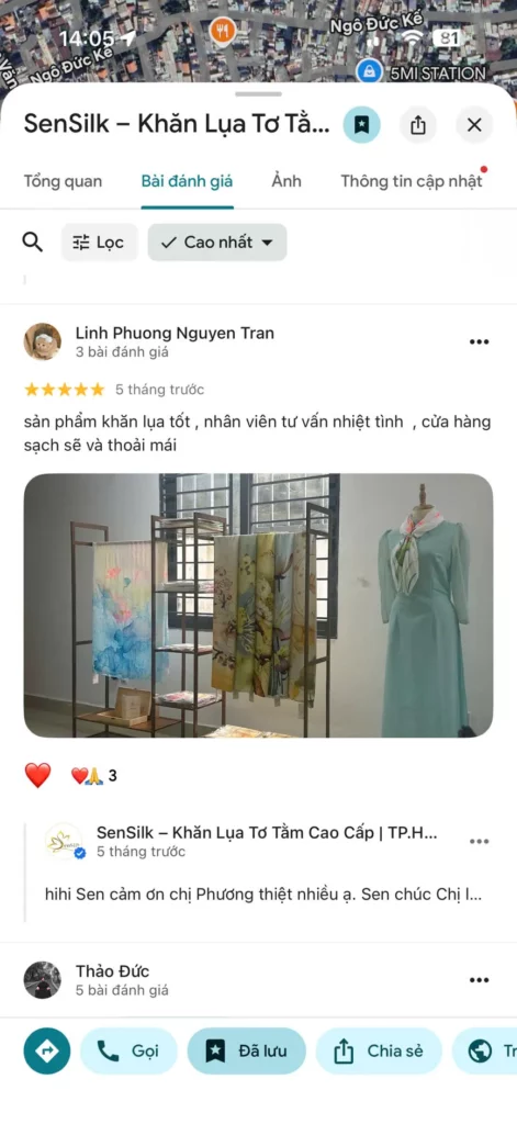 Khách hàng TP.HCM chia sẻ trải nghiệm với SenSilk