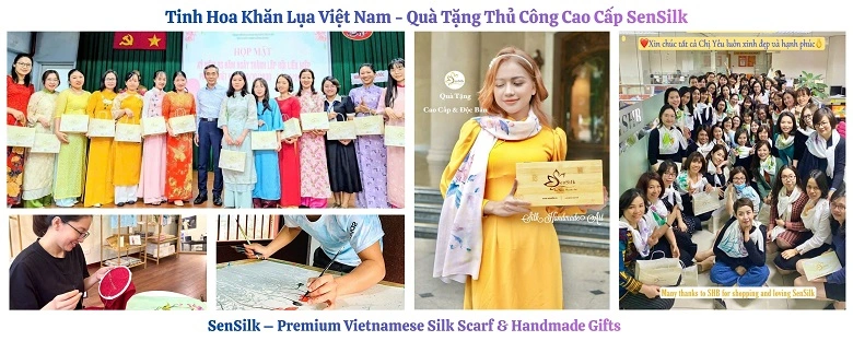 Khăn Lụa Tơ Tằm Cao Cấp | SenSilk