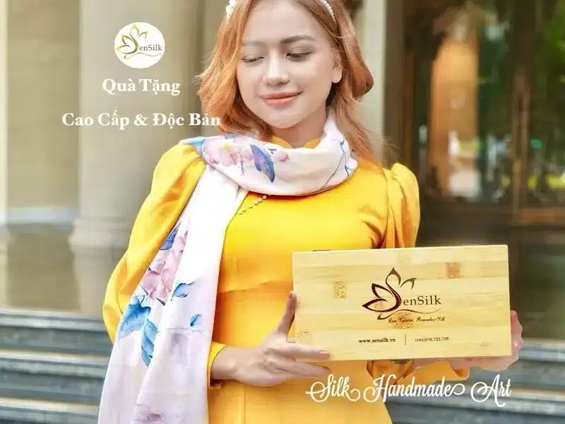 Khăn Lụa Tơ Tằm Cao Cấp | SenSilk