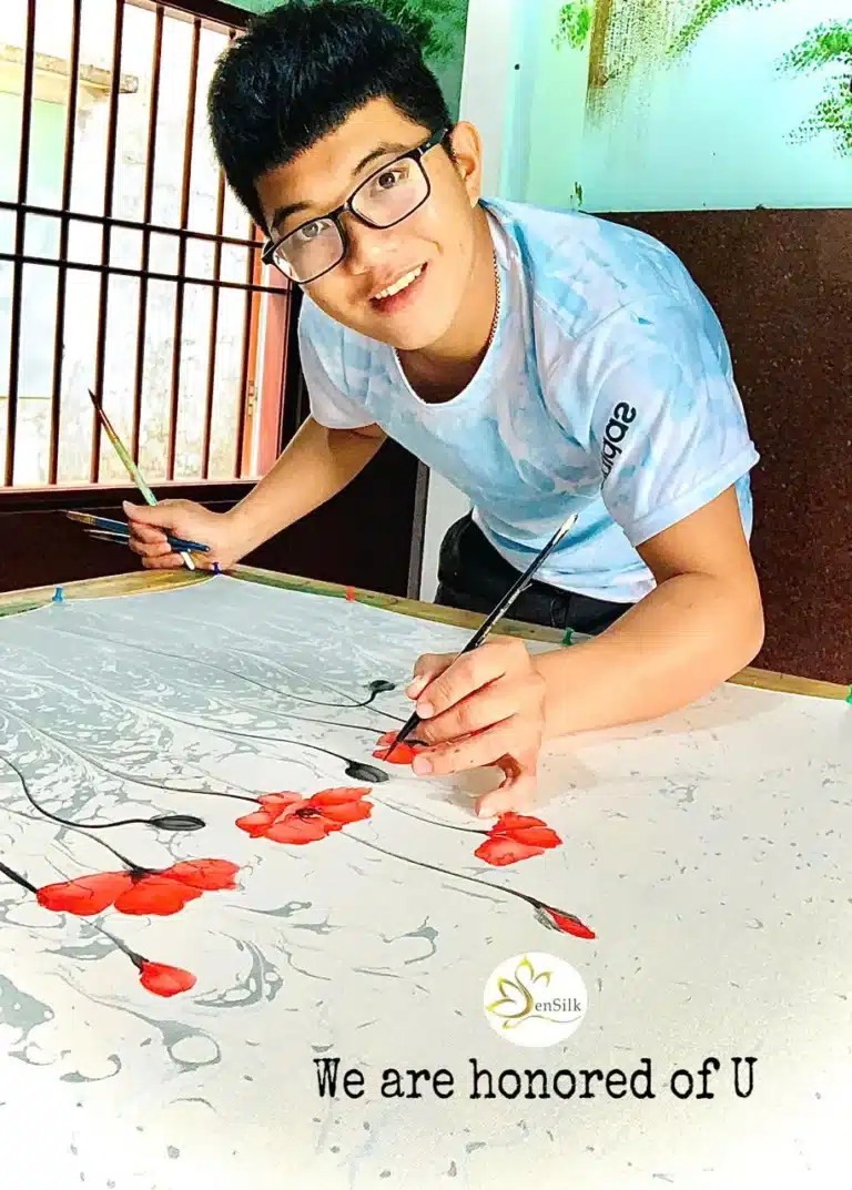 SenSilk Artisans – The Handcrafted Journey of Vietnamese Silk Scarves
