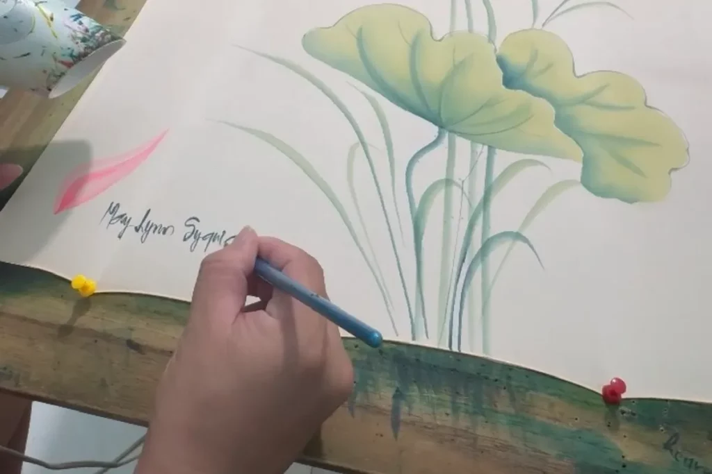 Chuẩn bị chất liệu lụa trong quy trình SenSilk