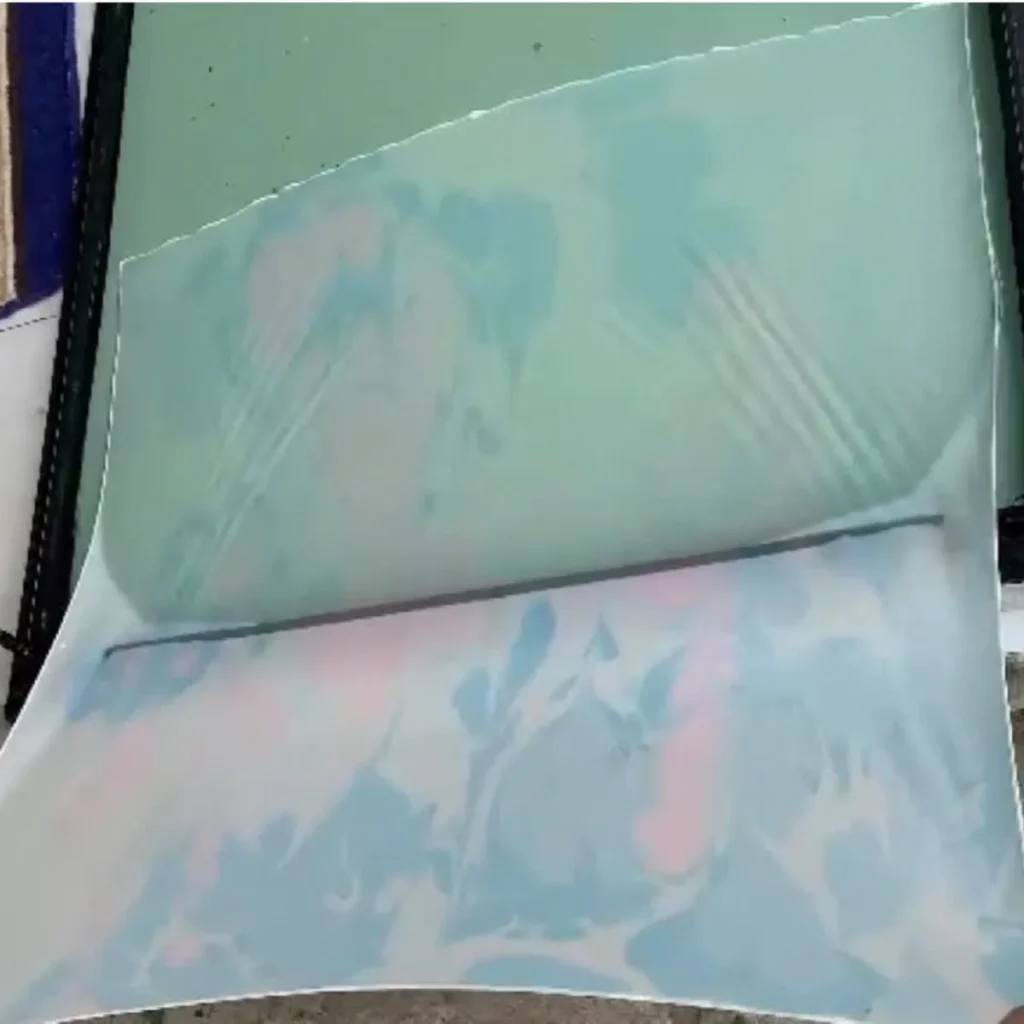 Kỹ thuật nhuộm thủy ấn trên lụa tơ tằm tại SenSilk