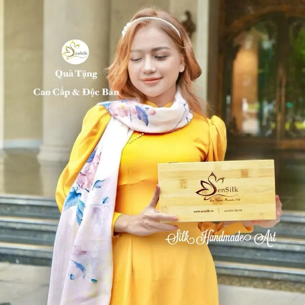 SenSilk | Khăn Lụa Tơ Tằm Cao Cấp