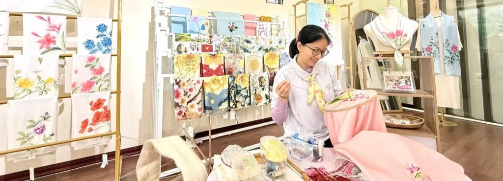 SenSilk | Khăn Lụa Tơ Tằm Cao Cấp