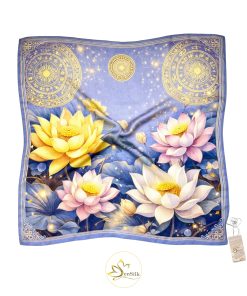 Khăn lụa tơ tằm thời trang Sen Lạc Việt của SenSilk
