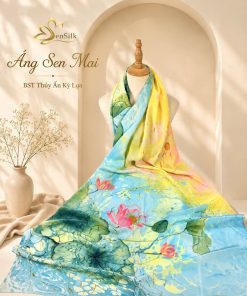 Khăn lụa Áng Sen Mai là món quà tặng cao cấp dành cho mẹ, sếp nữ, đối tác và người thân
