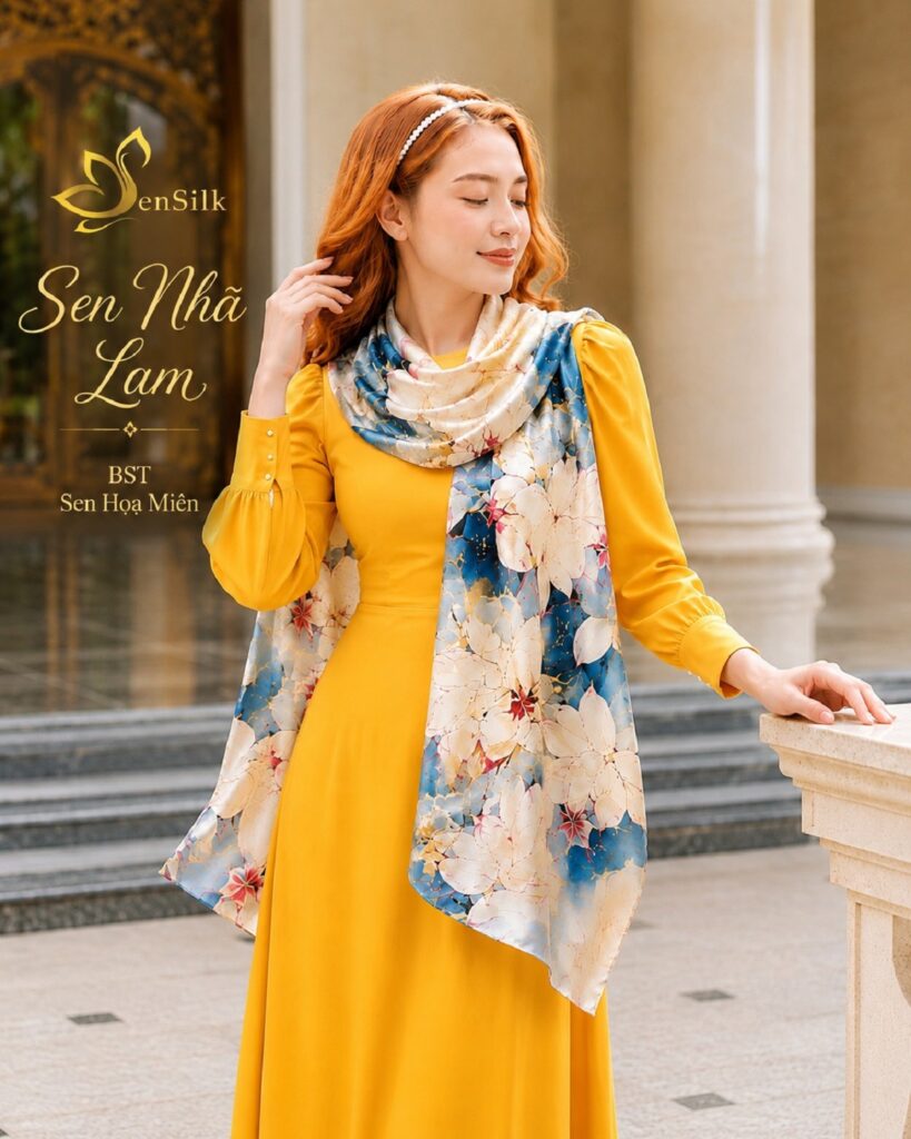 SenSilk | Khăn Lụa Tơ Tằm Cao Cấp