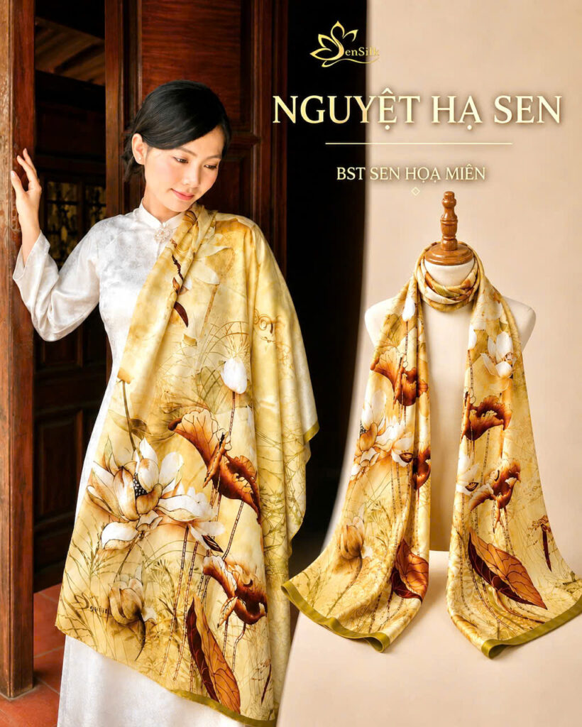 SenSilk | Khăn Lụa Tơ Tằm Cao Cấp