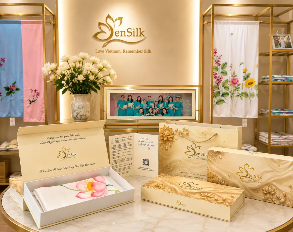 QUÀ TẶNG KHĂN LỤA SENSILK