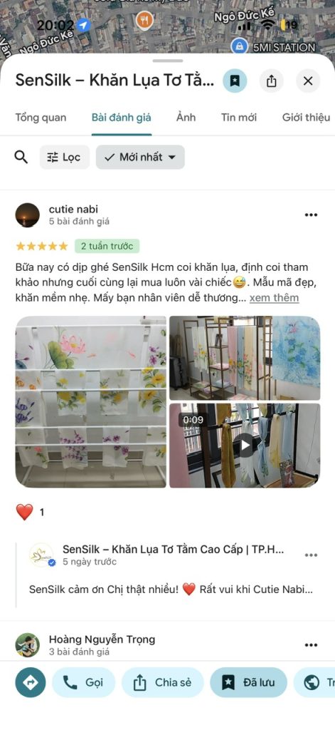Khách hàng - Feedback Khách Hàng SenSilk