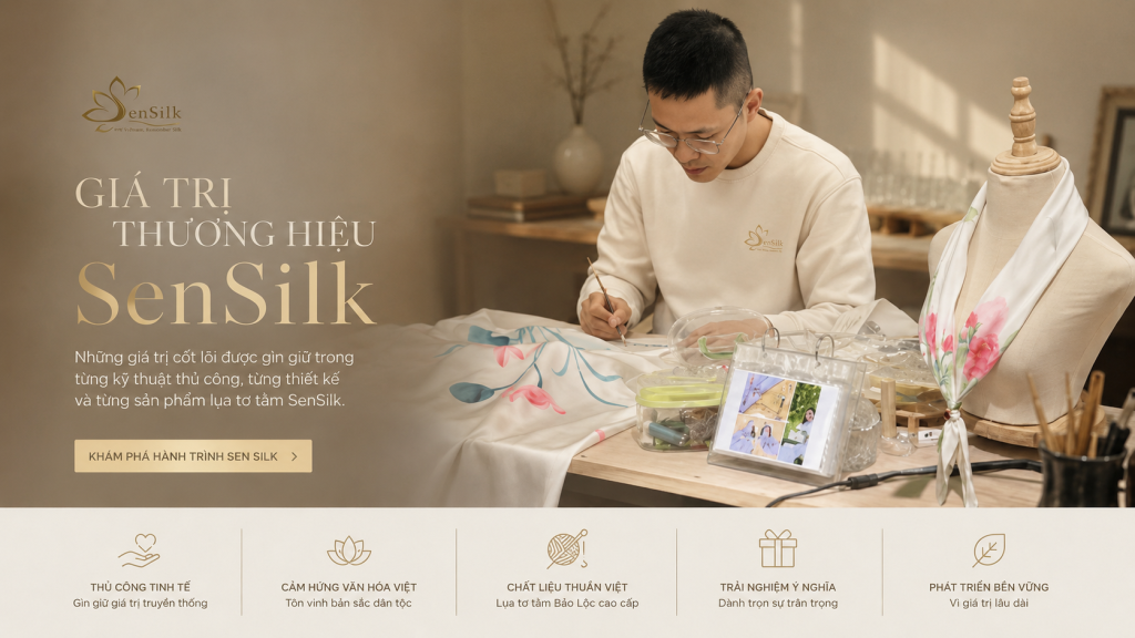 CÂU CHUYỆN LỤA TƠ TẰM & NGHỆ NHÂN