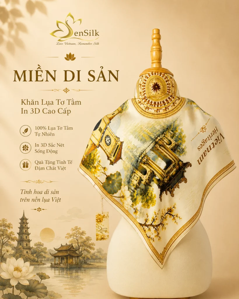 SenSilk | Khăn Lụa Tơ Tằm Cao Cấp