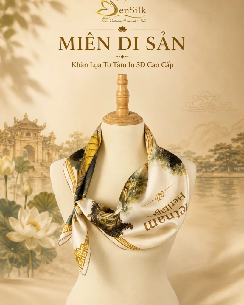 SenSilk | Khăn Lụa Tơ Tằm Cao Cấp