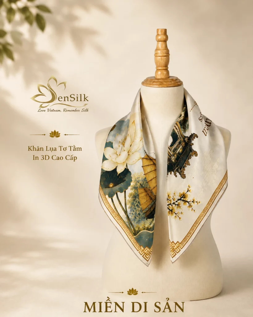 SenSilk | Khăn Lụa Tơ Tằm Cao Cấp