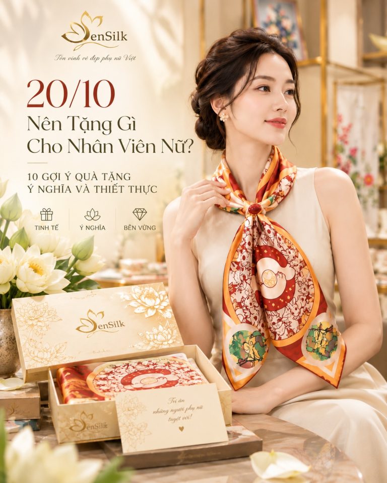 20/10 Nên Tặng Gì Cho Nhân Viên Nữ? 10 Gợi Ý Quà Tặng Ý Nghĩa | SenSilk