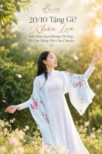 20/10 Tặng Gì? Khăn Lụa Làm Quà Tặng Cao Cấp – Món Quà Mang Dấu Ấn Riêng
