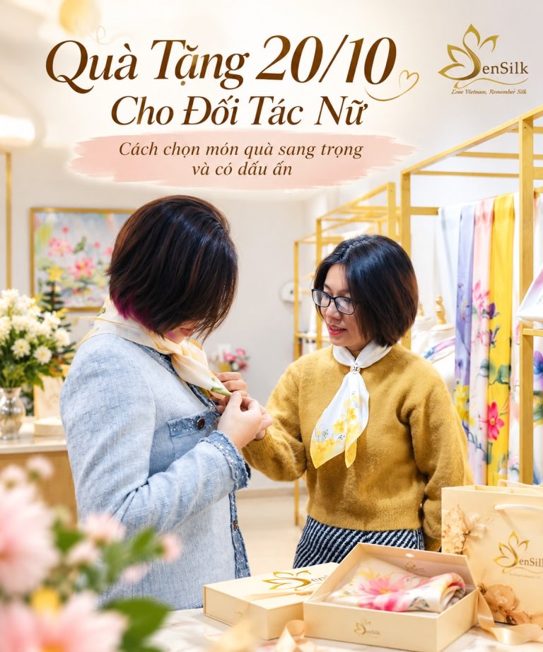 Quà Tặng 20/10 Cho Đối Tác Nữ: Gợi Ý Quà Tặng Cao Cấp, Đáng Nhớ | SenSilk